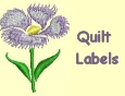 Stitched4You can make embroidered labels for your quilts.
